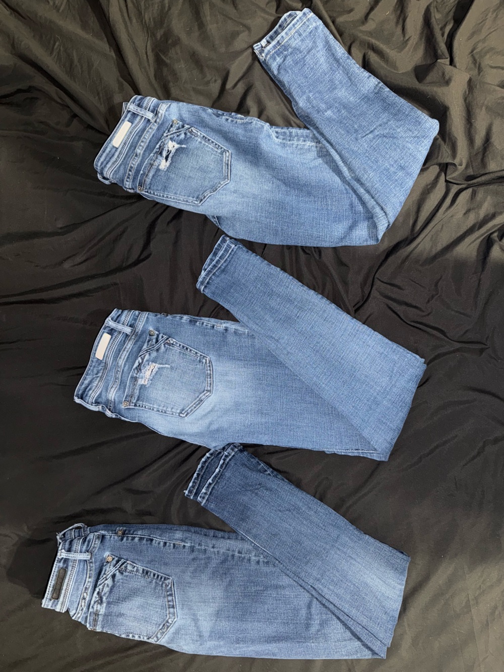 Womens Buckle Black jeans